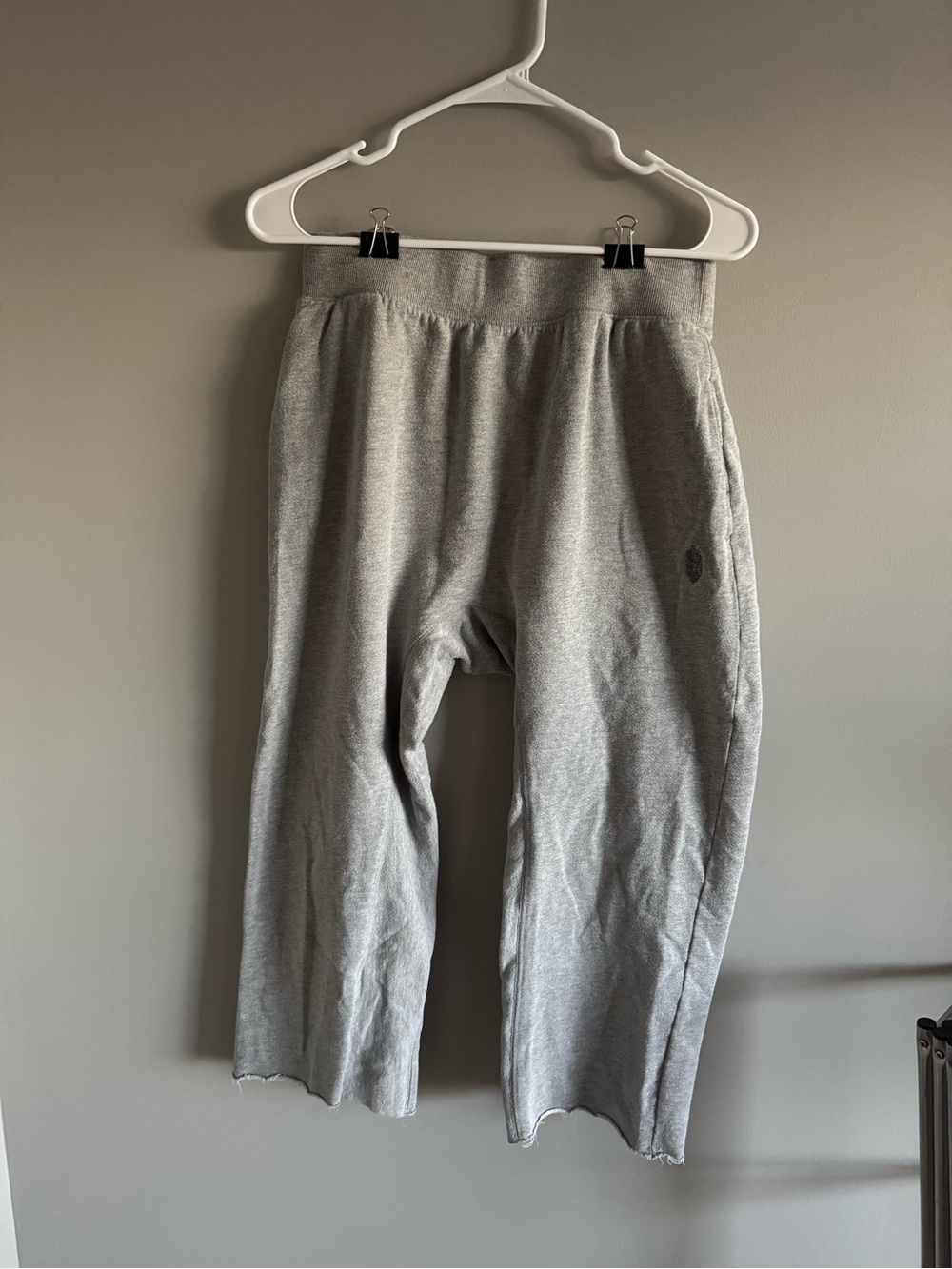Free People Movement Gray Knit Lounge Pants